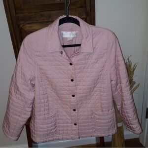 Doncaster Women's Light Pink Quilted Puffer Jacket